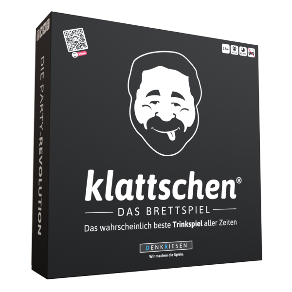 klattschen® Brettspiel - Das wahrscheinlich beste Trinkspiel aller Zeiten